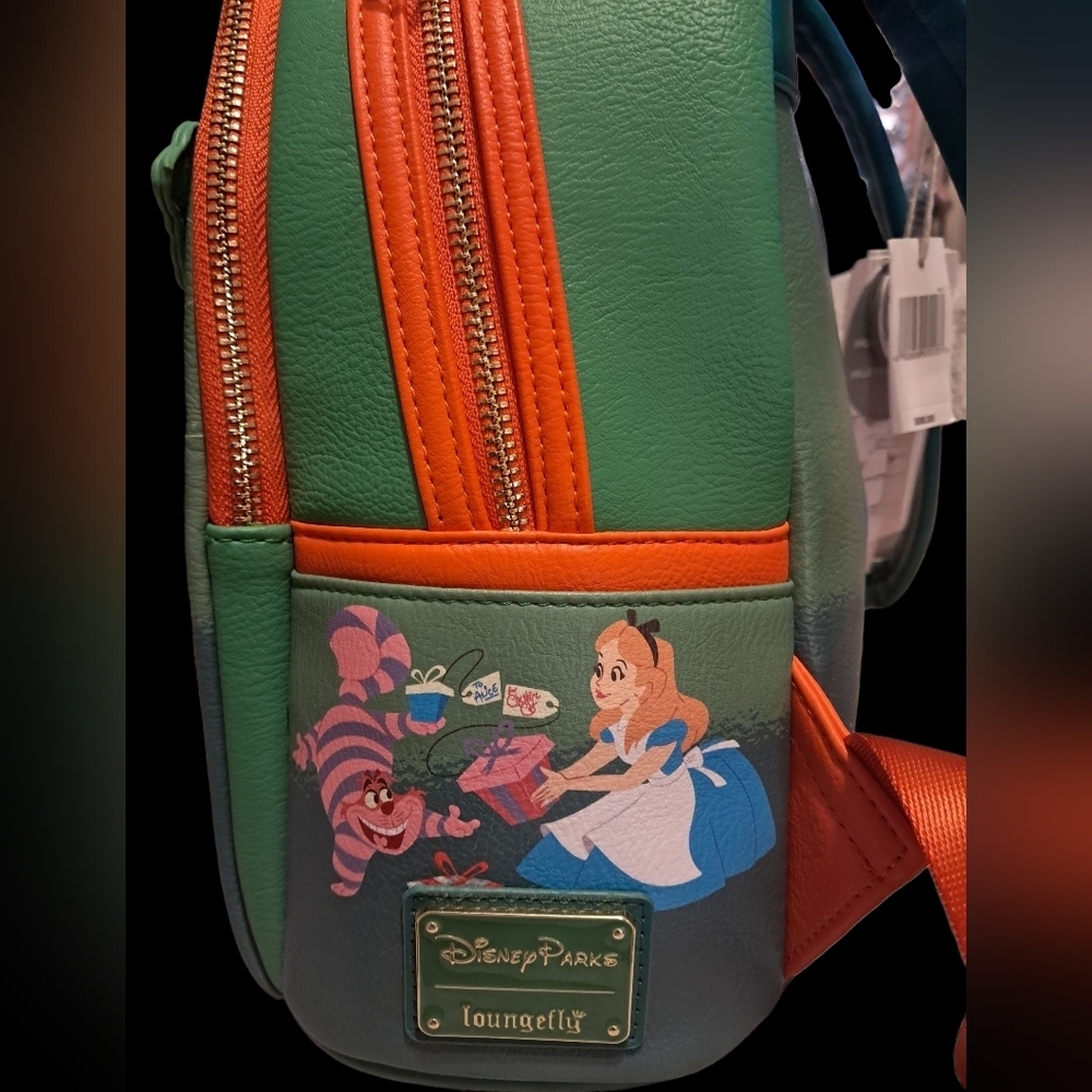 NWT Disney Parks 2023 Classics Christmas Mickey & Friends Backpack Bag Loungefly - Picture 3 of 4